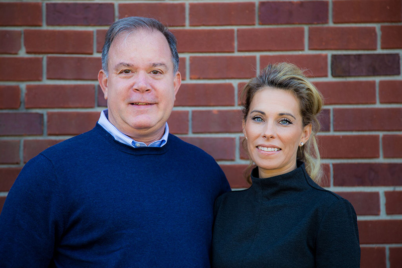 Dr. Stephen Barnes and his wife Amy